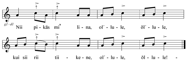 Liulaskmisõ laul