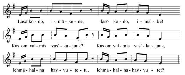 Veere, päev. Ema ootab koju