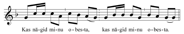 10. Kas nägid minu obesta