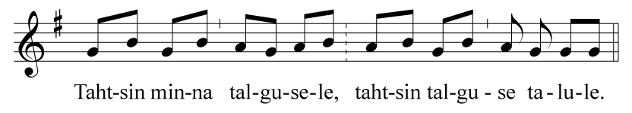 Talgulaul + kiigelaul