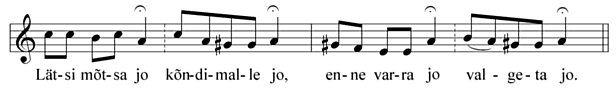 Vaesõlatsõ laul