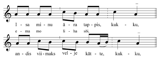 16. Vaeslaps käoks