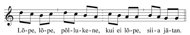 1. Lõikuslaul