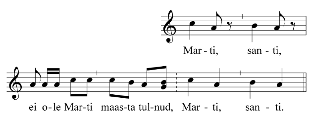 7. Mardi laul