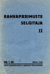 Rahvapärimuste selgitaja