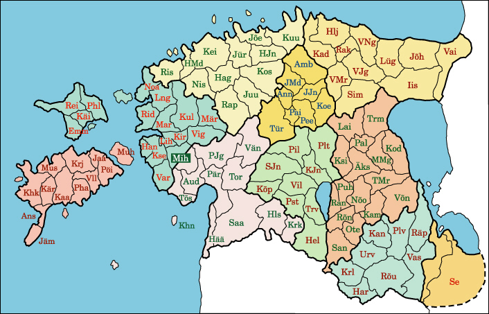 Estonian Parishes