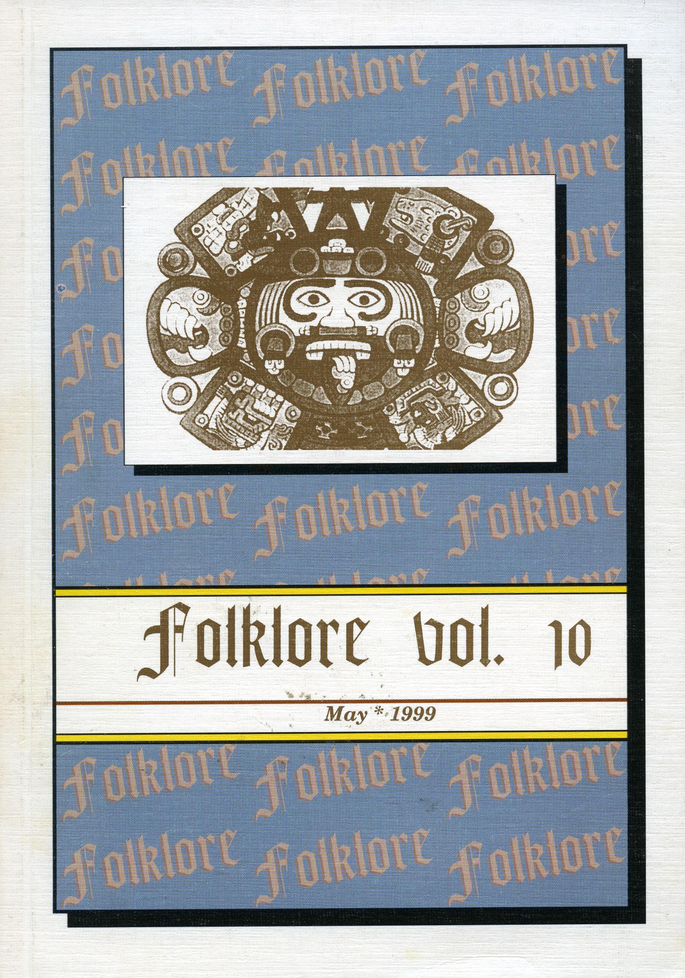 Folklore: Electronic Journal of Folklore 10