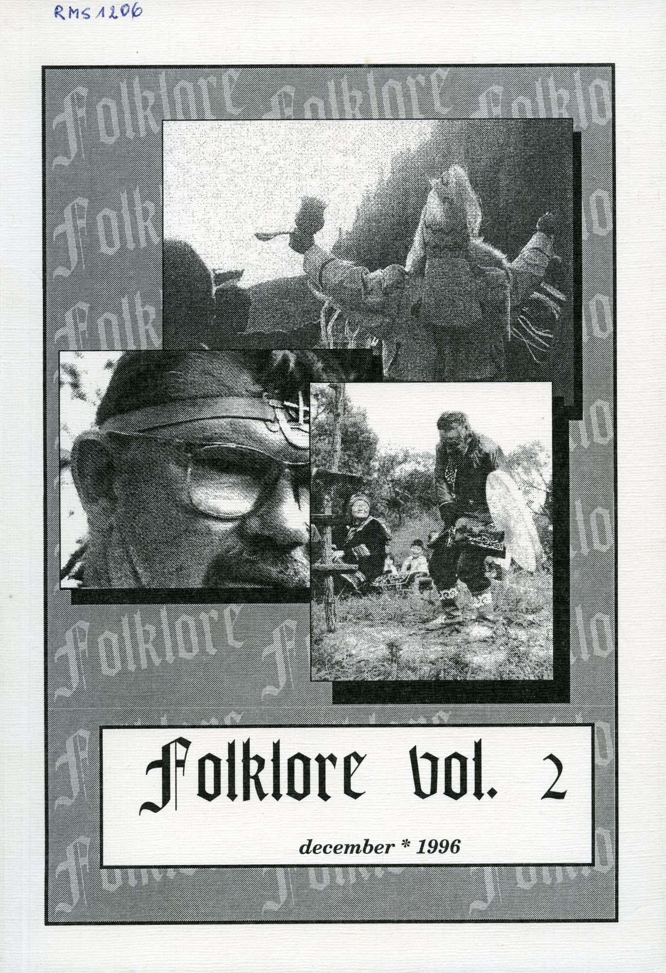 Folklore: Electronic Journal of Folklore 2