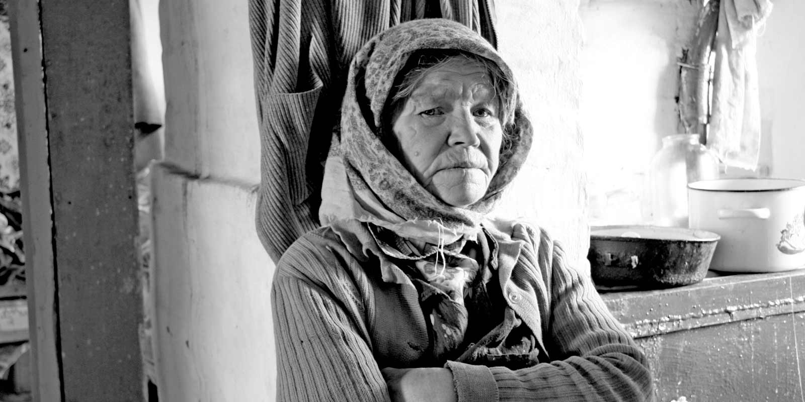 Olga Matveeva, Haidak village. Photo by Andreas Kalkun, 2008 (ERA).