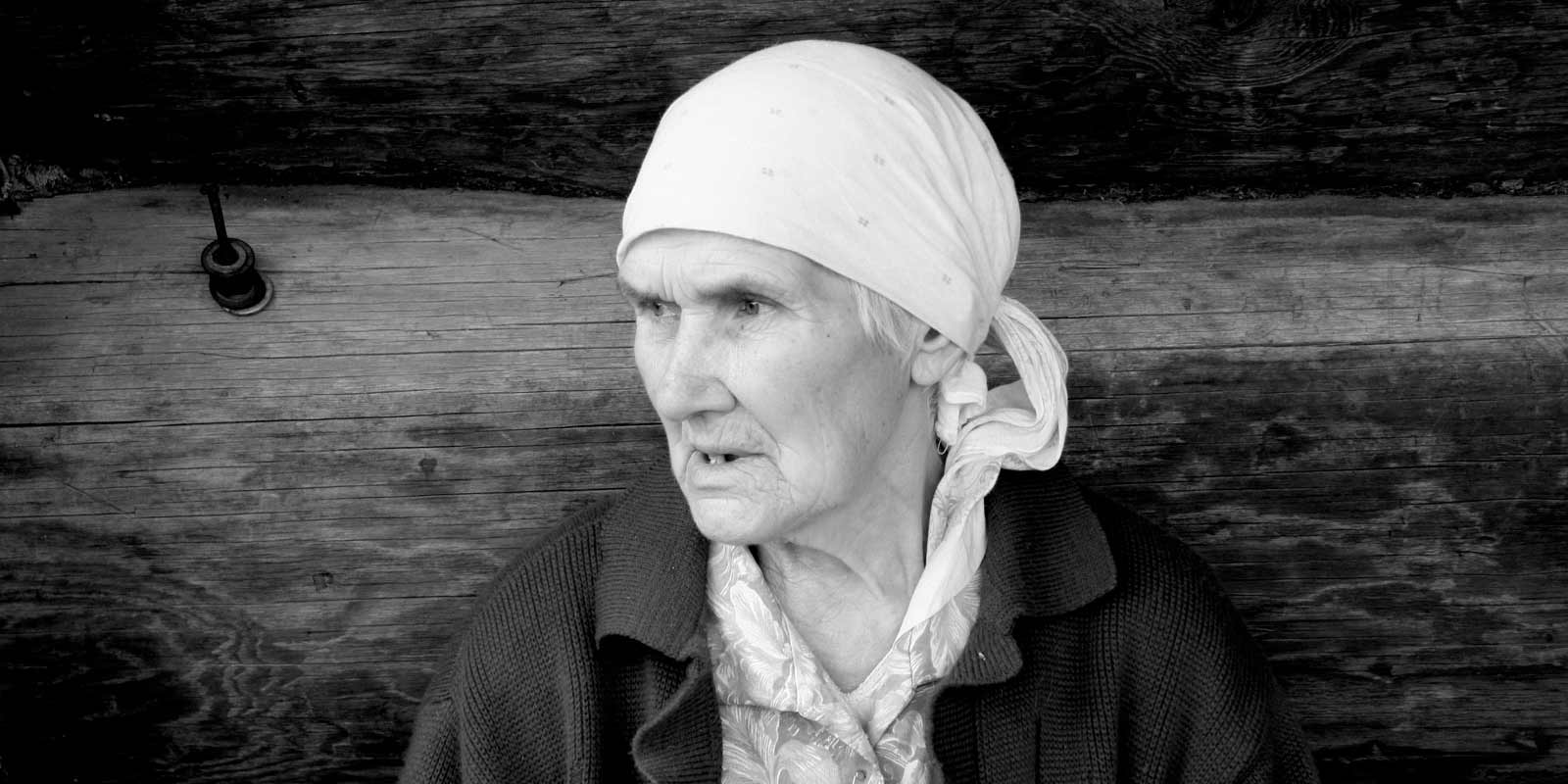 Maria Vasileva, Haidak village. Photo by Andreas Kalkun, 2007 (ERA).